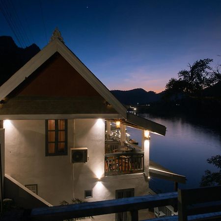 Dokchampa River View Villa Nongkhiaw المظهر الخارجي الصورة